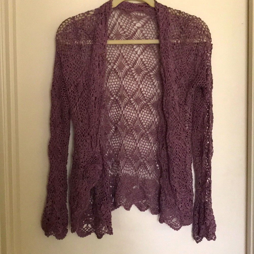 Crochet sweater